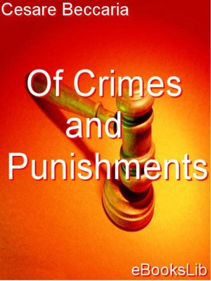 cover image of Of Crimes and Punishments